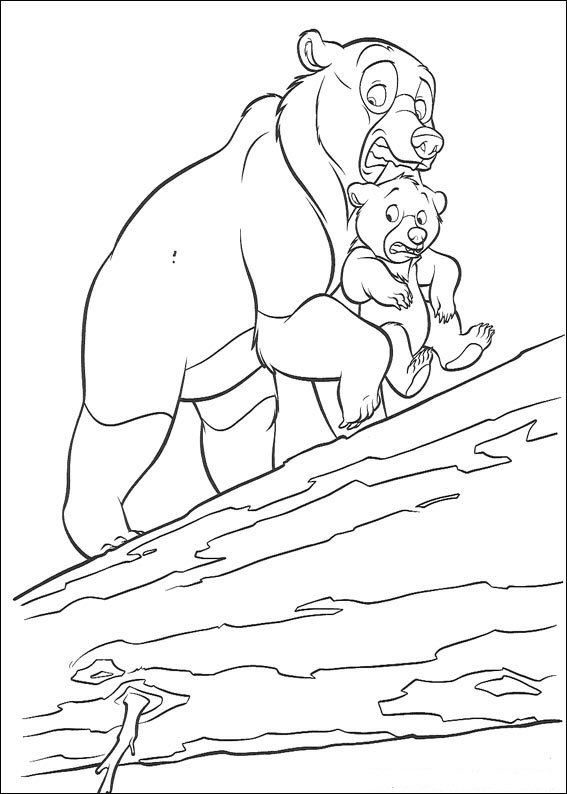 Coloring page Brother Bear Brother Bear